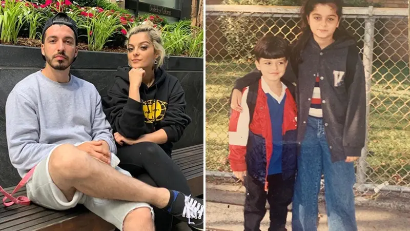 Florent Rexha with Bebe Rexha