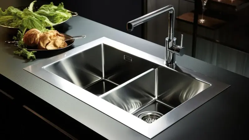 Deep Kitchen Sink