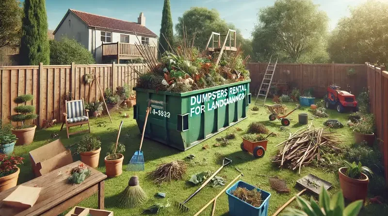 Dumpster Rental for Landscaping and Garden