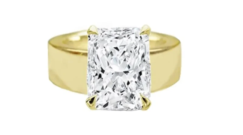 Radiant Cut Diamonds ring