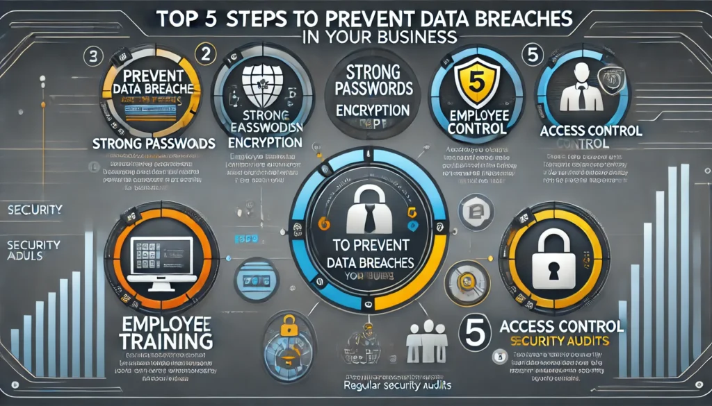 Top 5 Steps to Prevent Data Breaches in Your Business