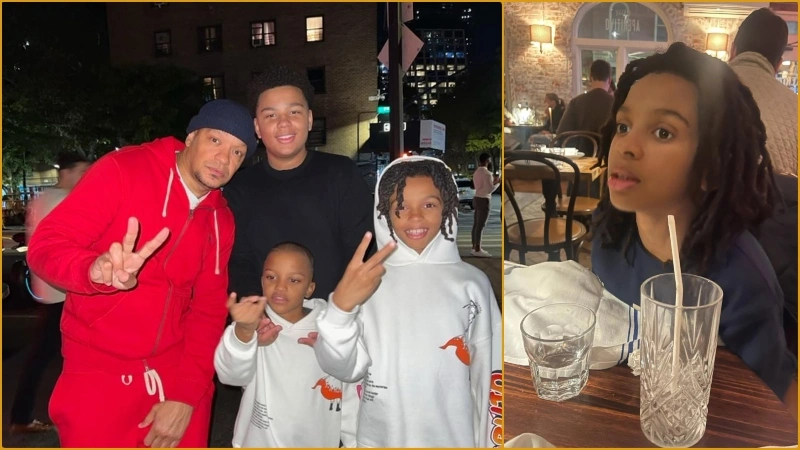 Kaz Pankey with father