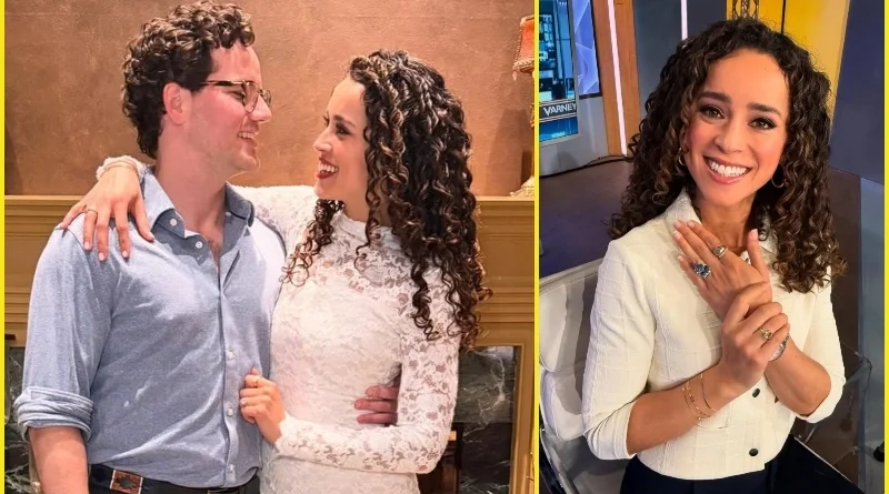 Madison Alworth with her Husband