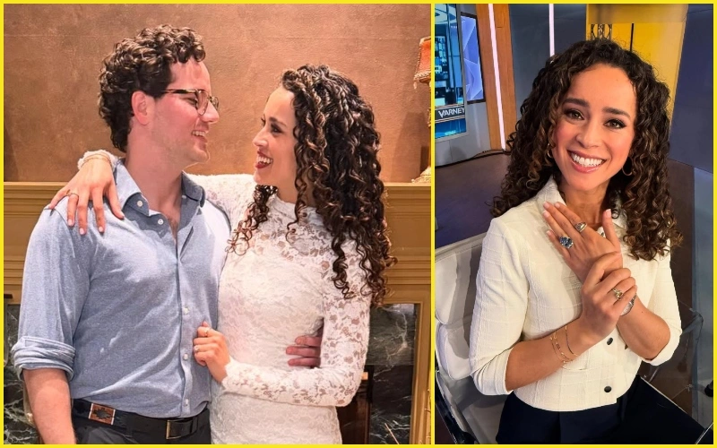 Madison Alworth with her Husband