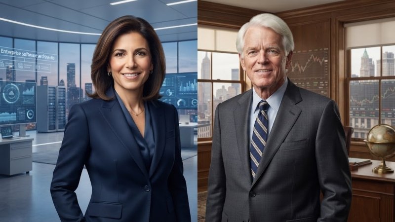 Safra Catz and Peter Lynch